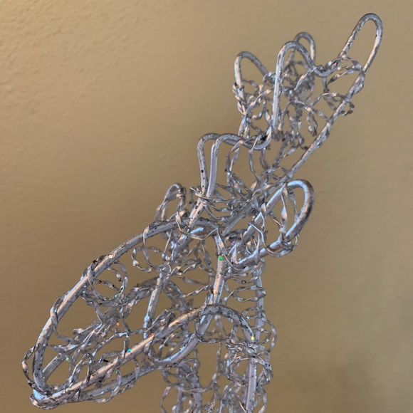 Wire Metal Mesh Reindeer & Christmas Tree - Picture 7 of 16